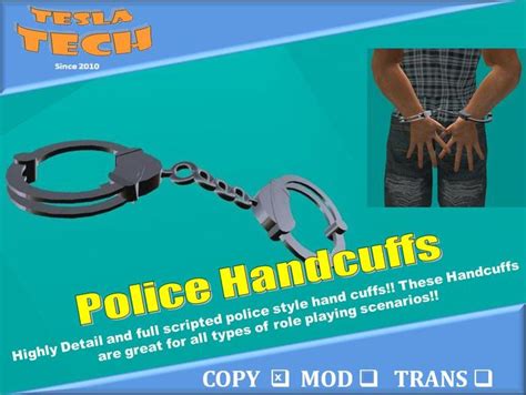 Second Life Marketplace - Police Handcuffs