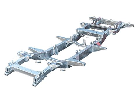 New Galvanised Land Rover Chassis Safari Engineering