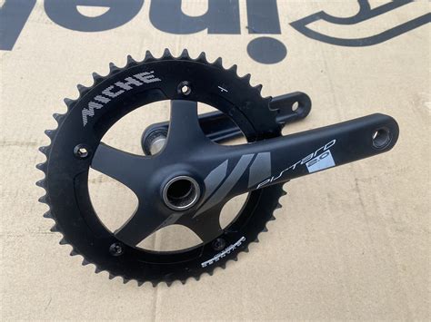 Miche Pistard Track Single Speed Chainset Crankset Cranks Cm