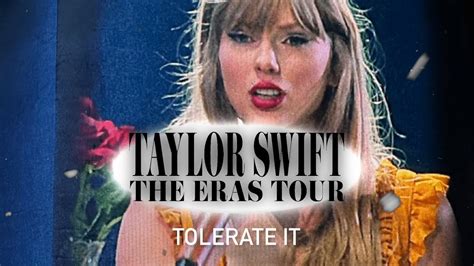 Tolerate It Eras Tour Studio Version Youtube