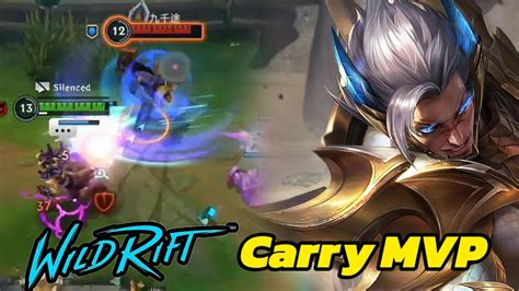 Wild Rift Sett Carry MVP Sett Vs Garen Baron Lane Season 13 P2 Build