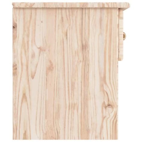 Pwshymi Table De Chevet Alta X X Cm Bois De Pin Massif