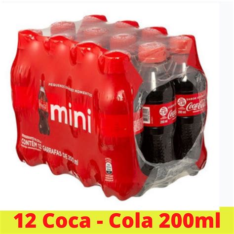 Fardo Coca Cola 200ml X12 Shopee Brasil