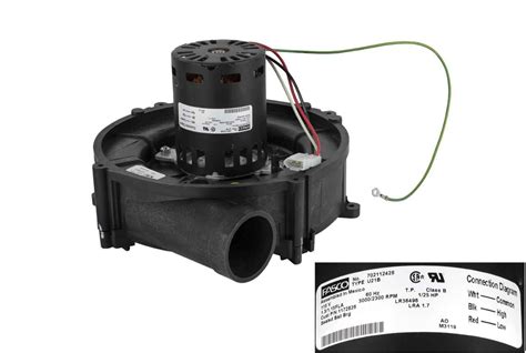 Icp 1172826 Draft Inducer Motor Assembly Kit