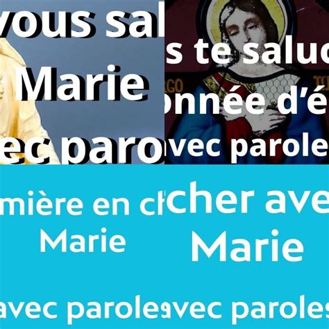 Chants à la Vierge Marie