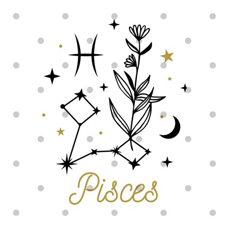 Pisces, Astrology, Zodiac, Water Sign, February 19 March 20, SVG, PNG ...