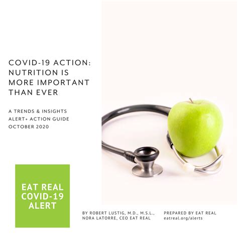 Eat Real Covid 19 And Nutrition Alert October 2020 Eat Real Certified