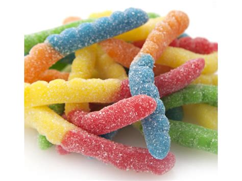 Sour Large Neon Gummi Worms