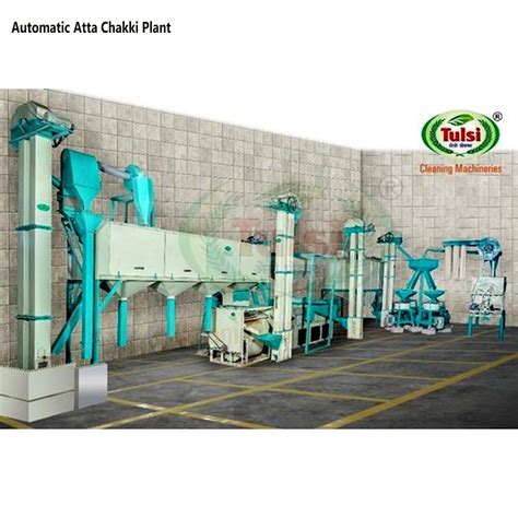 Motor Power 84 HP Automatic Atta Chakki Plant 1 Ton Hour At 1755000