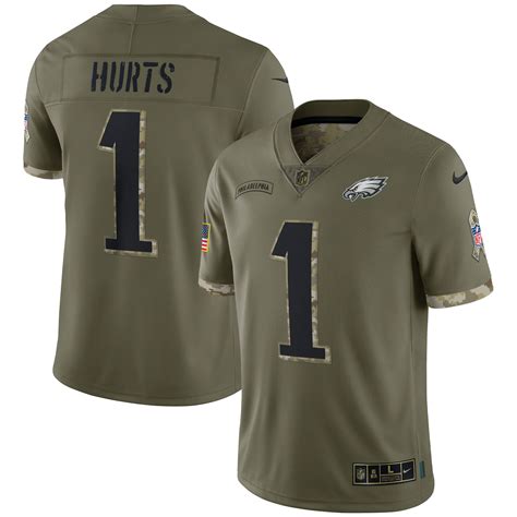 Men's Philadelphia Eagles Nike Olive 2022 Salute To Service Limited Jersey