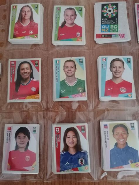 Panini Women 2023 World Cup Set Complet Stickercollection Club