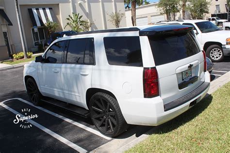 2017 Chevy Tahoe Custom Stripe And Lighting Package With A Full Chrome