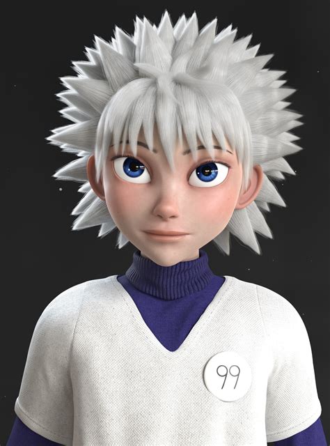 Artstation Killua Zoldyck Hunter X Hunter