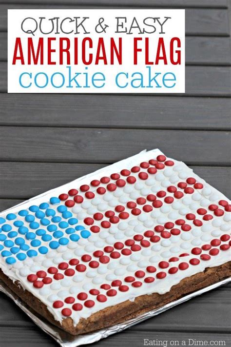 This American Flag Cookie Cake Recipe Is Super Simple To Make It Is