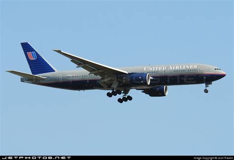 N776UA Boeing 777 222 United Airlines Josh Rawlin JetPhotos