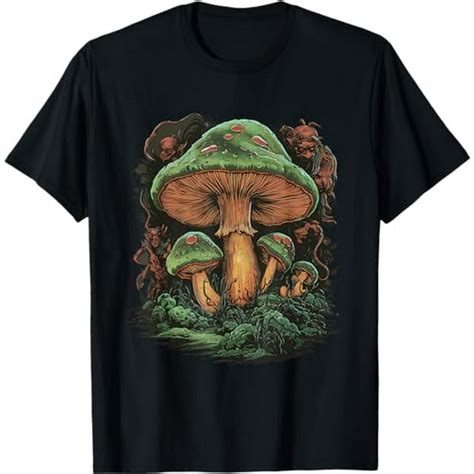 Aesthetic Goblincore And Dark Cottagecore Mushroom T Shirt