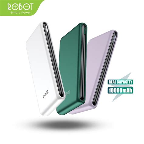 Jual ROBOT RT180 RT12 Power Bank Powerbank Robot 10000mAh Dual Input