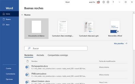 Curso Gratis De Word Aulaclic Mi Primer Documento El Primer