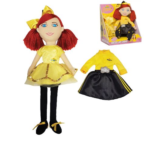 The Wigglesemma Dress Up Doll Soft Toy40cmlicensed Product