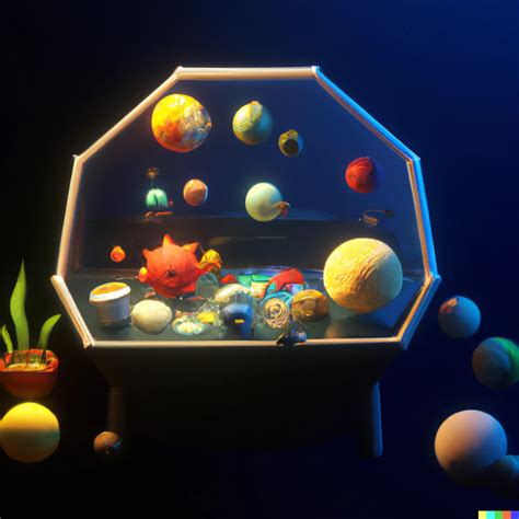 3D Render Of A Cute Tropical Fish In An Aquarium On A DALLE 2 OpenArt