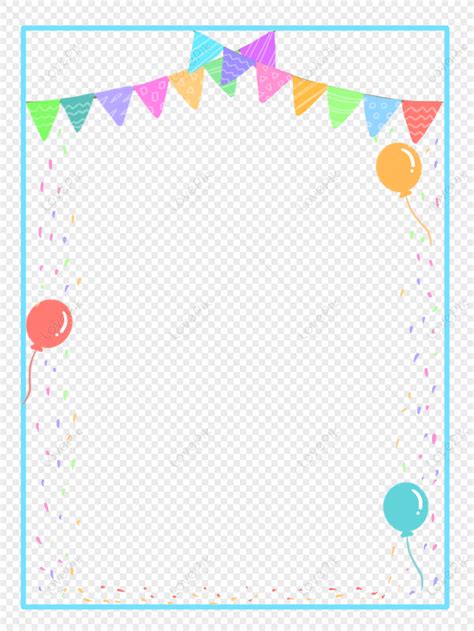 Bunting Borders Clip Art Library