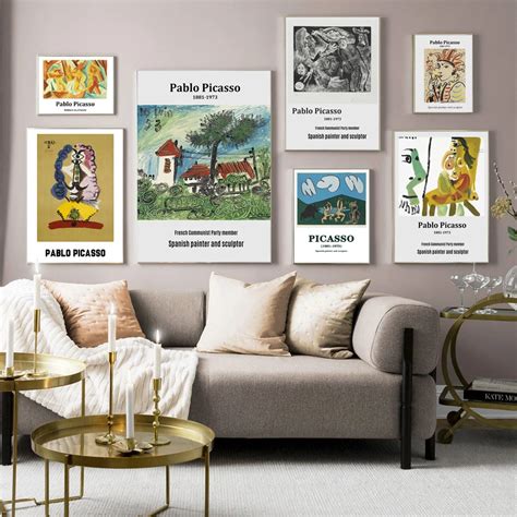 Giclée Vintage Poster Home Decor Picasso Print Wall Decor Pablo Picasso