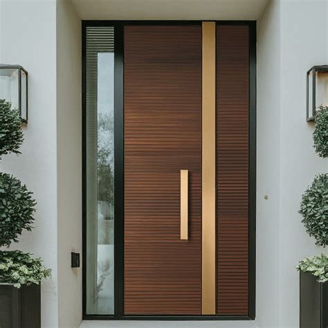 Welcome With Style: A Sleek and Modern Entry Door Design | Modern entry