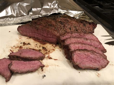 Homemade Smoked Usda Prime Tri Tip R Food