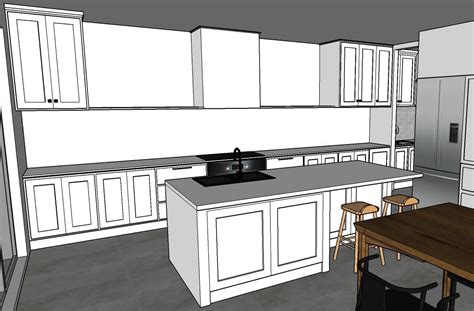 82 Striking Designing A Kitchen With Sketchup Voted By The Construction