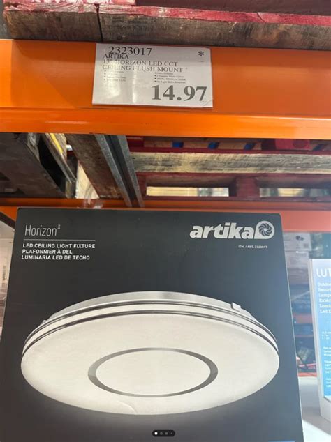 Artika Horizon Led Cct Ceiling Flush Mount Costco