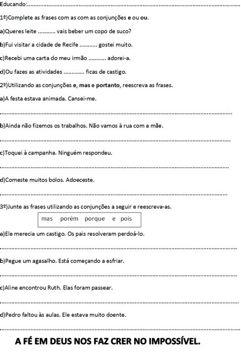 Atividades De Conjun Es Coordenativas Braincp