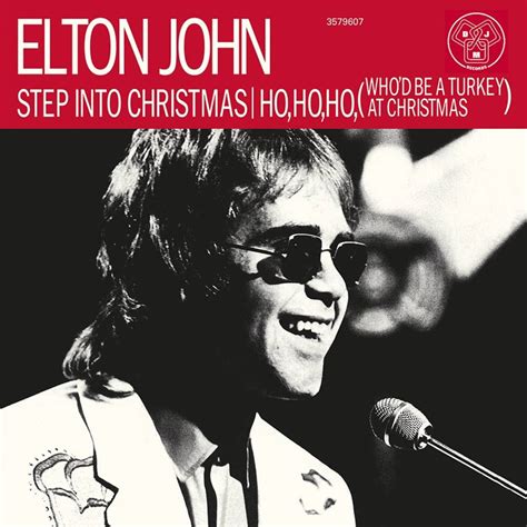 Elton John Step Into Christmas Limited Edition Red 10in Vinyl