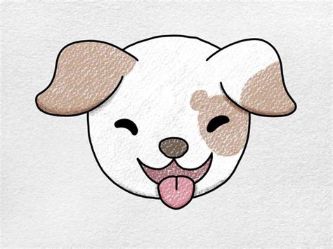 How To Draw A Dog Step By Step For Kids Easy