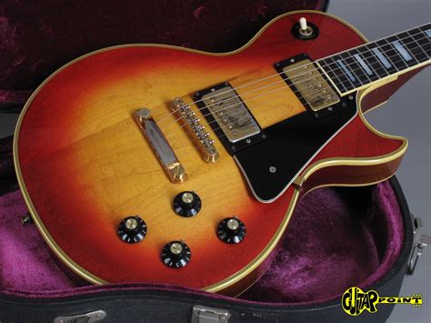 Gibson Les Paul Custom 1972 Cherry Sunburst Guitar For Sale Guitarpoint