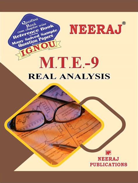 Neeraj Ignou Books E Books Pdf Mte Real Analysis English Medium