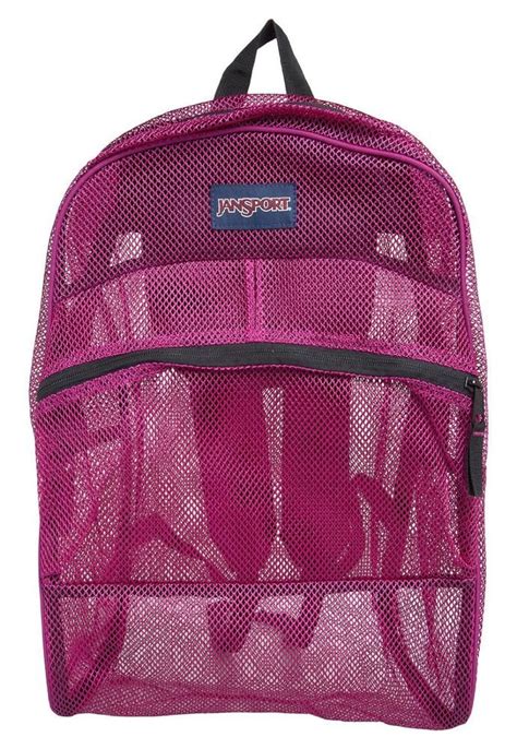 Jansport Mesh Backpack Academy