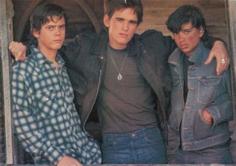 The Outsiders Ponyboy And Johnny And Dally