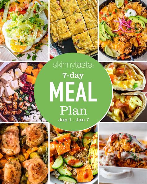 Free 7 Day Healthy Meal Plan Jan 1 7 Nature S Gateway