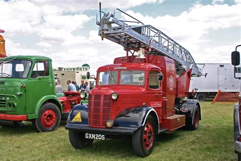 Austin A Austin Fire Engine Pictured At Kemble Stuart