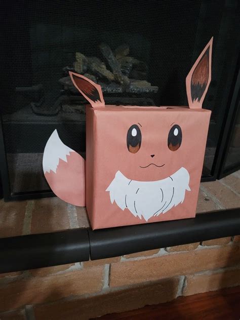 Eevee Valentines Day Box In 2024 Kids Valentine Boxes Valentine Day