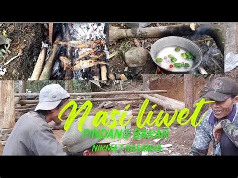 Petani Kopi Mendirikan Saung Untuk Istirahat Sambil Makan Nasi Liwet