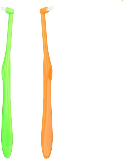 Ouligay Pcs Tuft Toothbrush Interspace End Tuft Tapered Trim Single