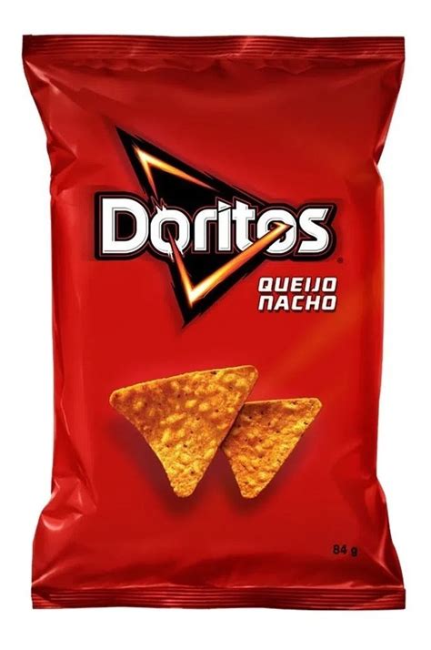 Salgadinho De Milho Queijo Nacho Doritos Pacote 84g Mercadolivre