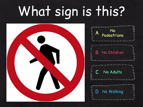 Road Traffic signs - Quiz