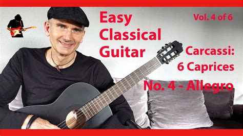 Easy Classical Guitar Carcassi Caprices Op No Allegro