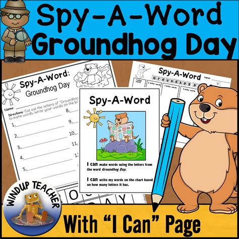 Groundhog Day Word Activity Made By Teachers