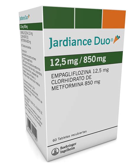 JARDIANCE DUO 12 5MG 850MG CAJA X 60 TABLETAS FarmaPOS Ltda