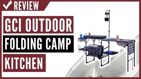 Gci Outdoor Master Cook Portable Folding Camp Kitchen Review Youtube