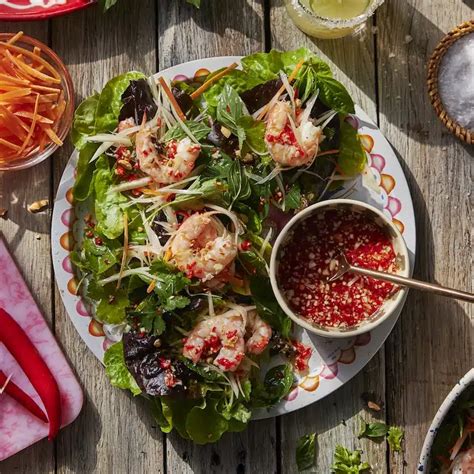 Vietnamese Prawn Papaya Lettuce Cups Marion S Kitchen