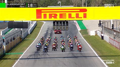 WSBK Catalunya Round SSP Race H L YouTube